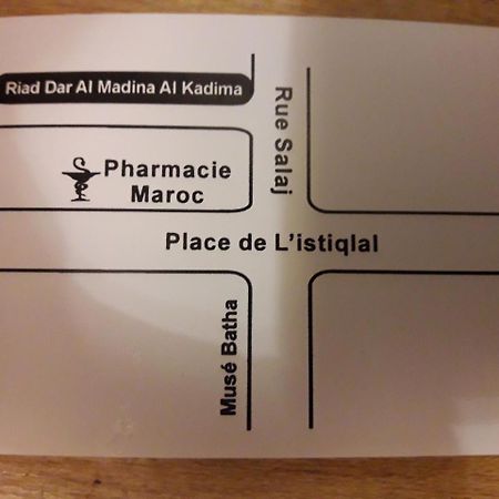 Dar Al Madina Al Kadima Hotel Fez Eksteriør billede